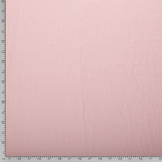 Tissu Lin Lavé - Pink