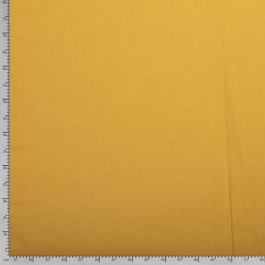 Tissu Lin Lavé - Honey