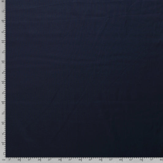Tissu Cretonne Uni - Navy