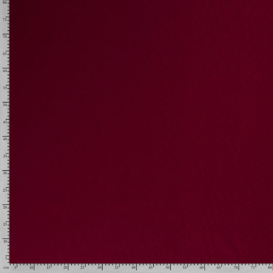Tissu Cretonne Uni - Burgundy