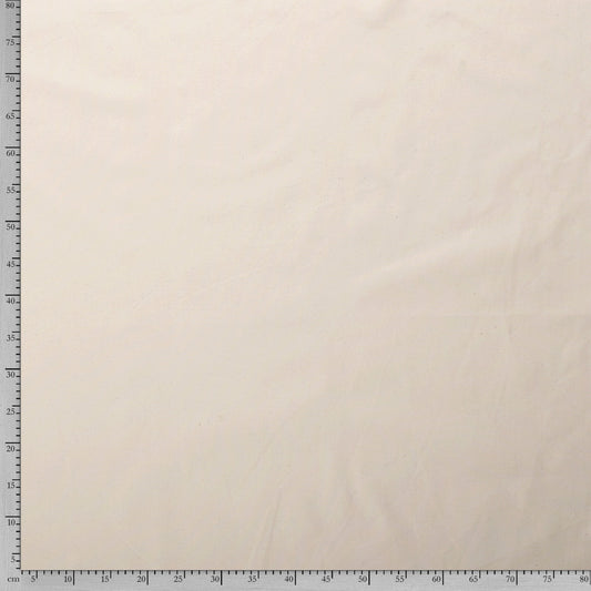 Tissu Cretonne Uni - Ecru