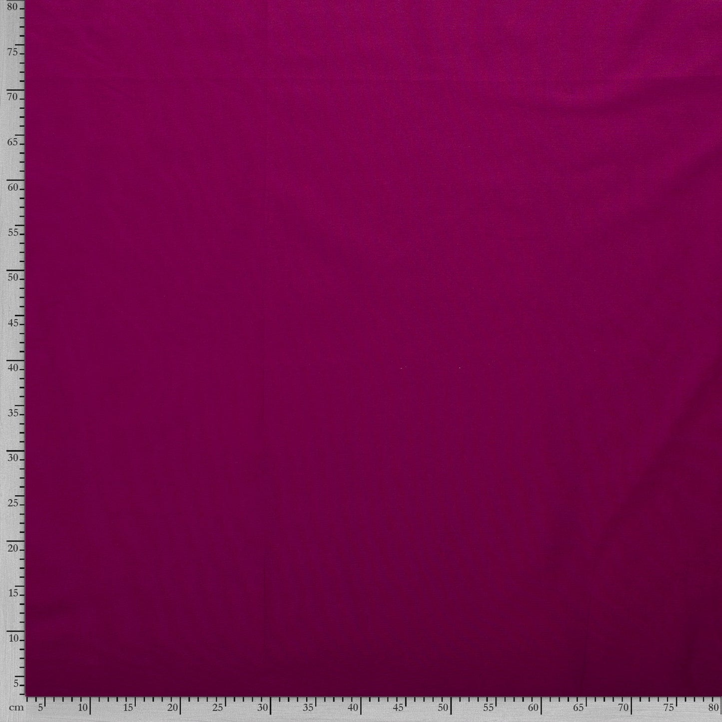Tissu Cretonne Uni - Fuchsia