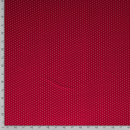 Tissu Jersey Viscose Eslasthane Imprime Pois - 015