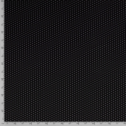 Tissu Jersey Viscose Eslasthane Imprime Pois - 069