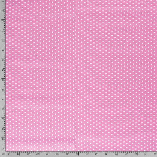 Tissu Popeline Coton Imprimé Etoile - 011