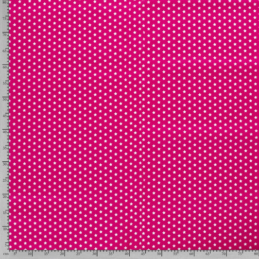 Tissu Popeline Coton Imprimé Etoile - 017