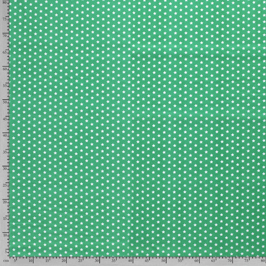 Tissu Popeline Coton Imprimé Etoile - 025