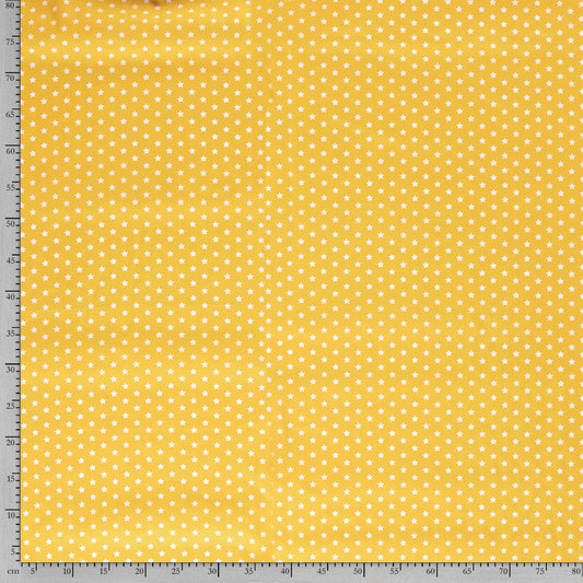 Tissu Popeline Coton Imprimé Etoile - 035