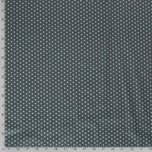 Tissu Popeline Coton Imprimé Etoile - 122