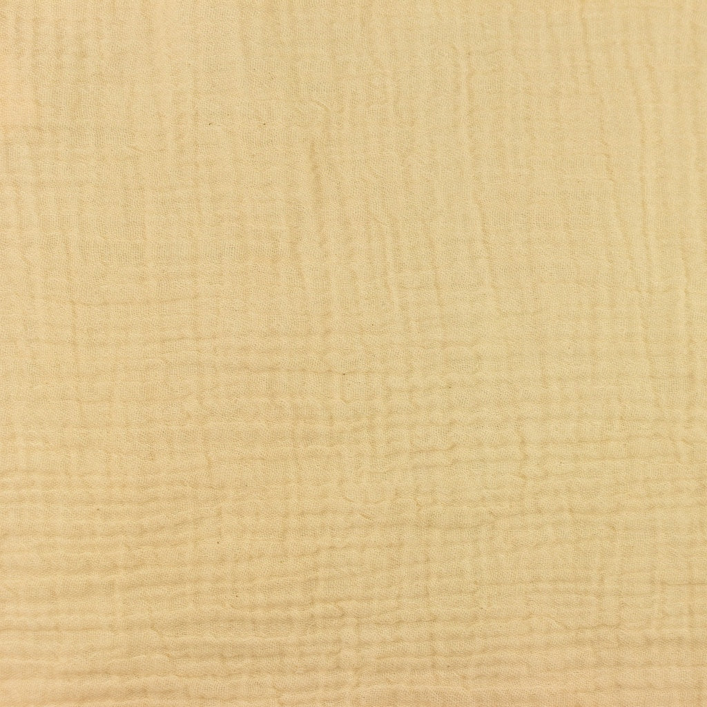 Tissu Double Gaze Chambray - Sable