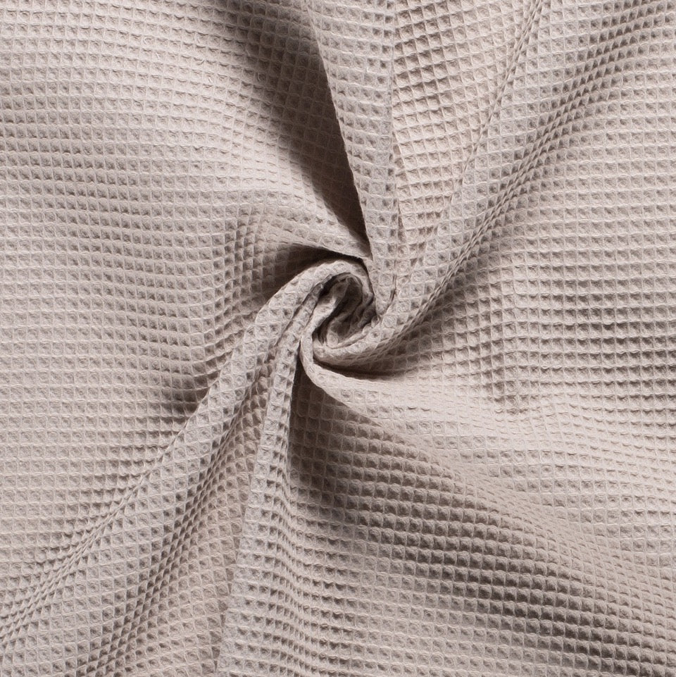 Tissu Nid d'abeille - Sand