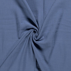 Tissu Double Gaze - Coronet Blue