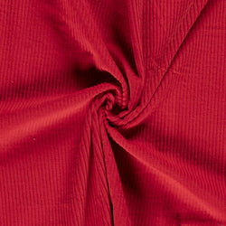 Tissu Velours Côtelé - Red