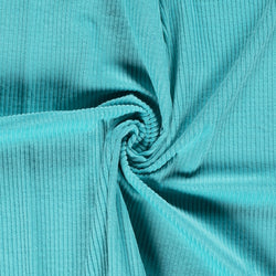 Tissu Velours Côtelé - Tile Blue