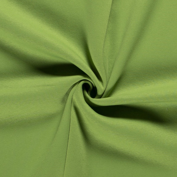 Tissu Molleton Sweat - Lime Green