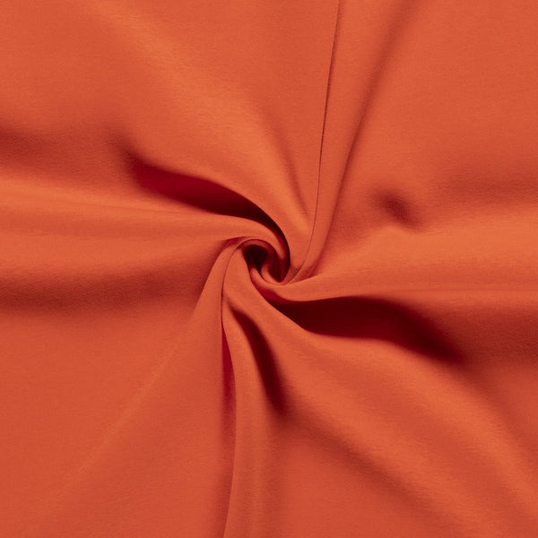 Tissu Molleton Sweat - Orange