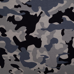 Tissu Molleton Camouflage - 690