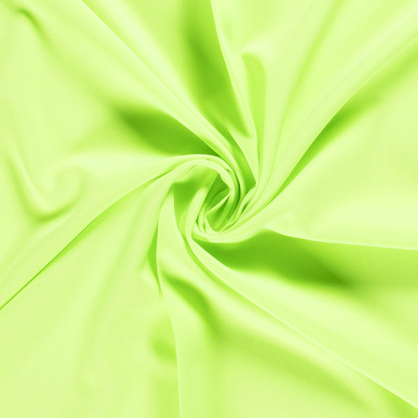 Tissu Burlington Stretch - Fluo Green