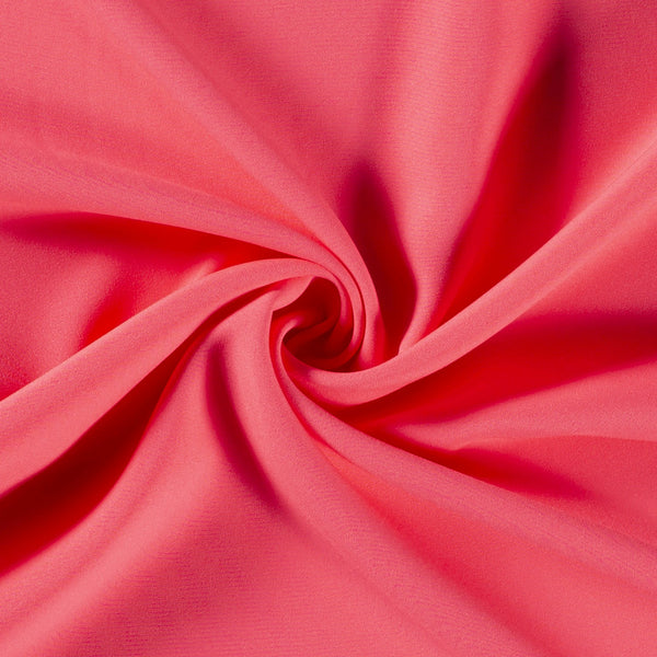 Tissu Burlington Stretch - Fluo Red