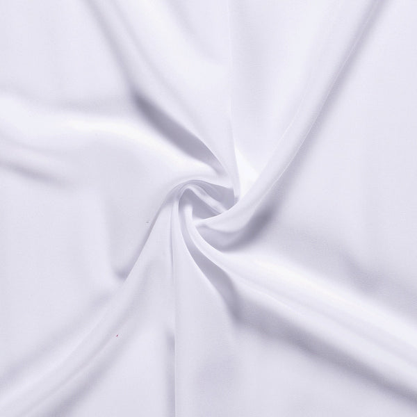 Tissu Burlington Stretch - White