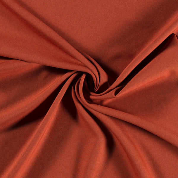 Tissu Burlington Stretch - Orange Red