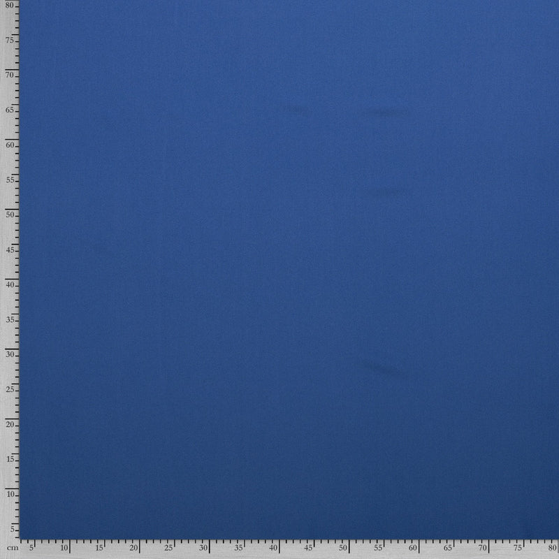 Tissu Crêpe Polyester Viscose Elasthanne - Royal Blue