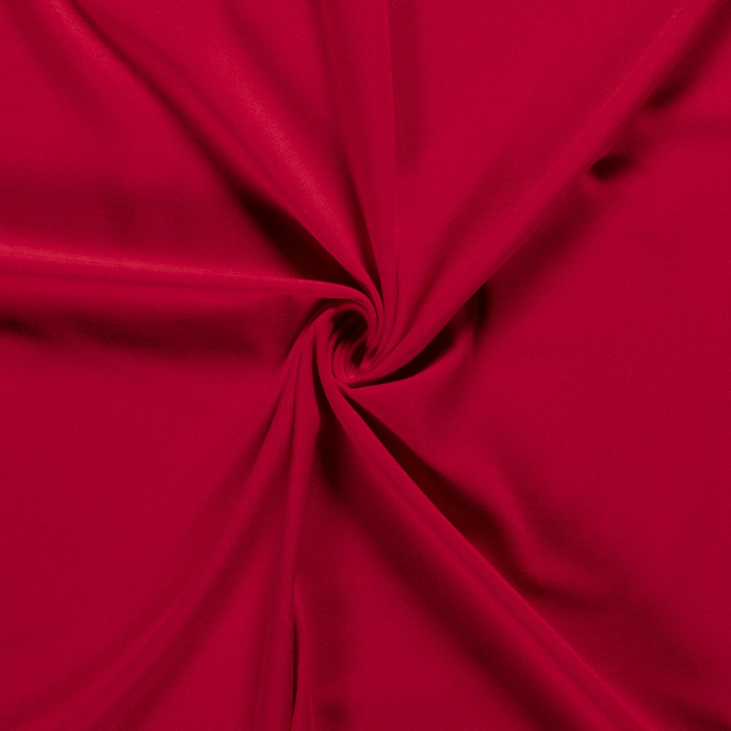 Tissu Crêpe Polyester Viscose Elasthanne - Red