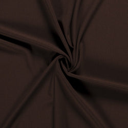 Tissu Crêpe Polyester Viscose Elasthanne - Brown