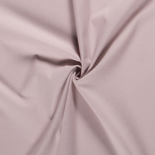 Tissu Cretonne Uni - Light Pink