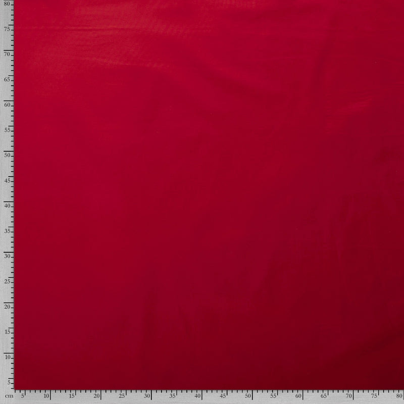 Tissu Cretonne Uni - Red