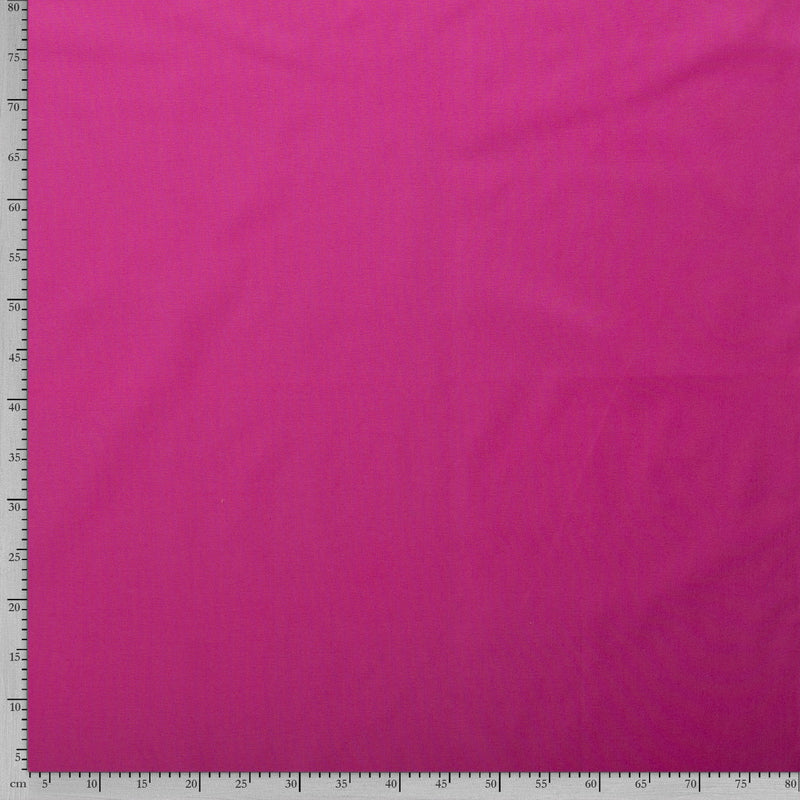 Tissu Cretonne Uni - Deep Pink