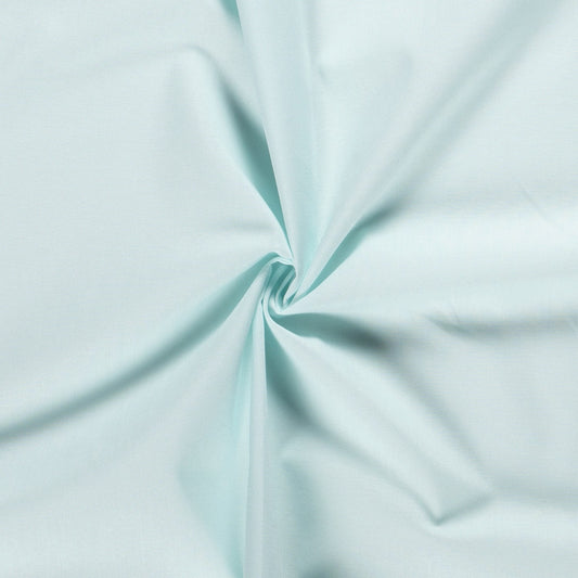 Tissu Cretonne Uni - Light Cyan