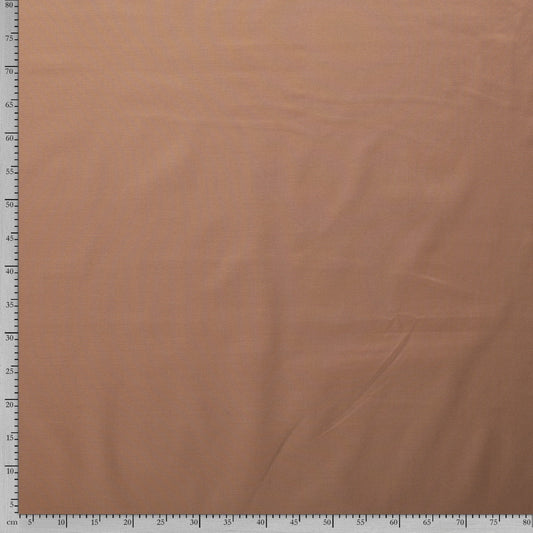 Tissu Cretonne Uni - Mocha