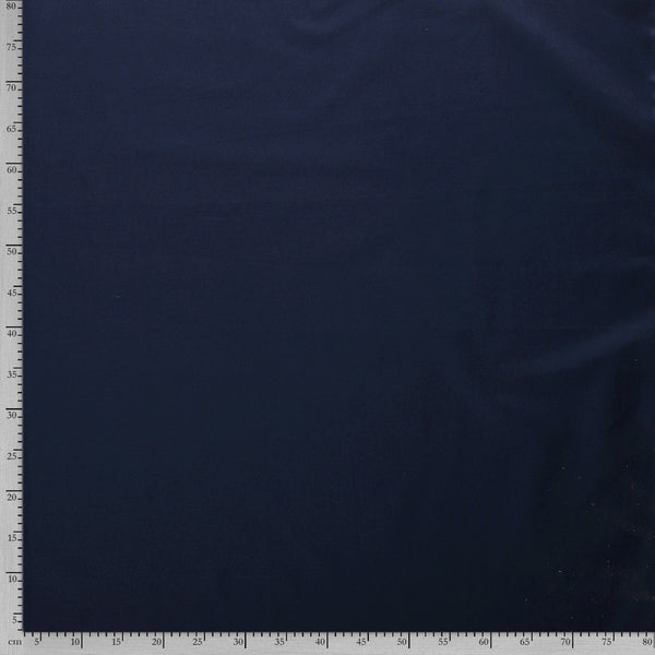 Tissu Cretonne Uni - Midnight Blue