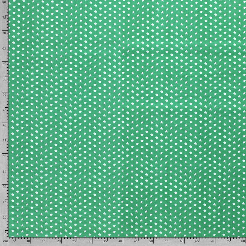 Tissu Popeline Coton Imprimé Etoile - 025