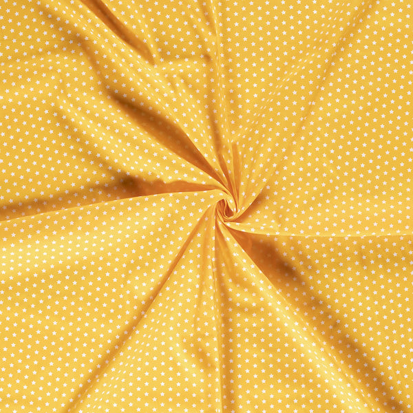 Tissu Popeline Coton Imprimé Etoile - 035