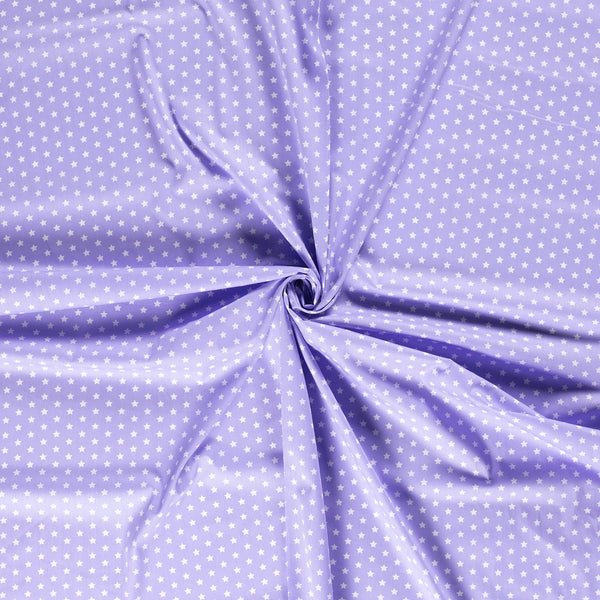 Tissu Popeline Coton Imprimé Etoile - 043