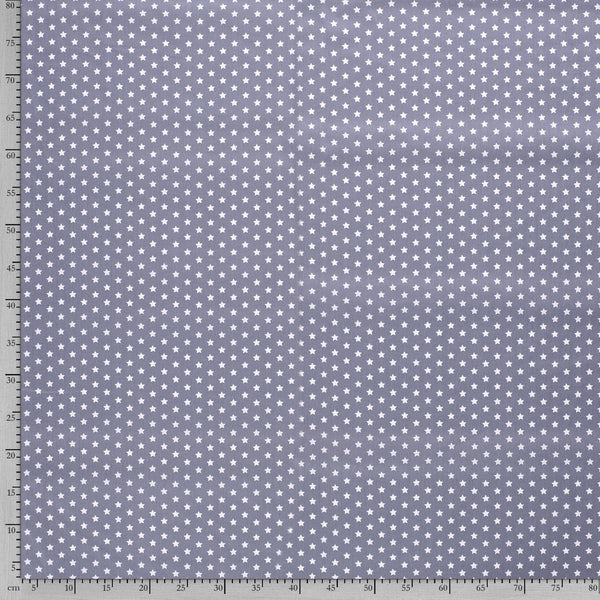 Tissu Popeline Coton Imprimé Etoile - 061