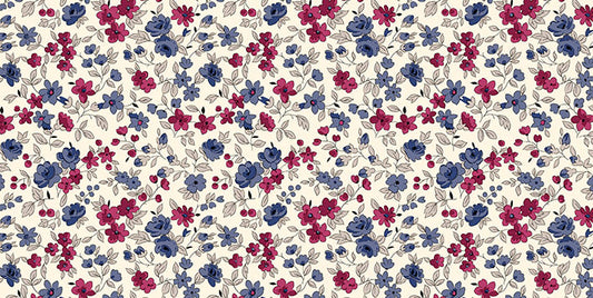 Tissu Coton Imprimé Leonie - 012