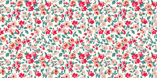 Tissu Coton Imprimé Leonie - 014