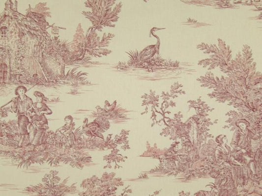 Tissu Coton Imprimé Pastorale - 006