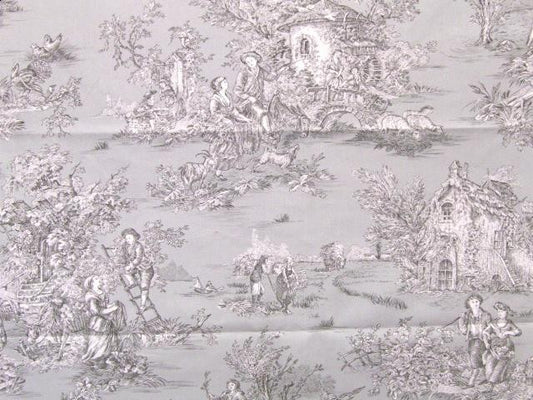 Tissu Coton Imprimé Pastorale - 080