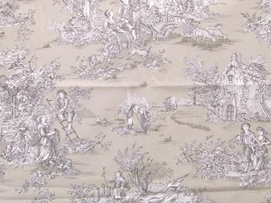 Tissu Coton Imprimé Pastorale - 081
