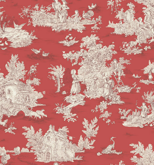 Tissu Coton Imprimé Pastorale - 083