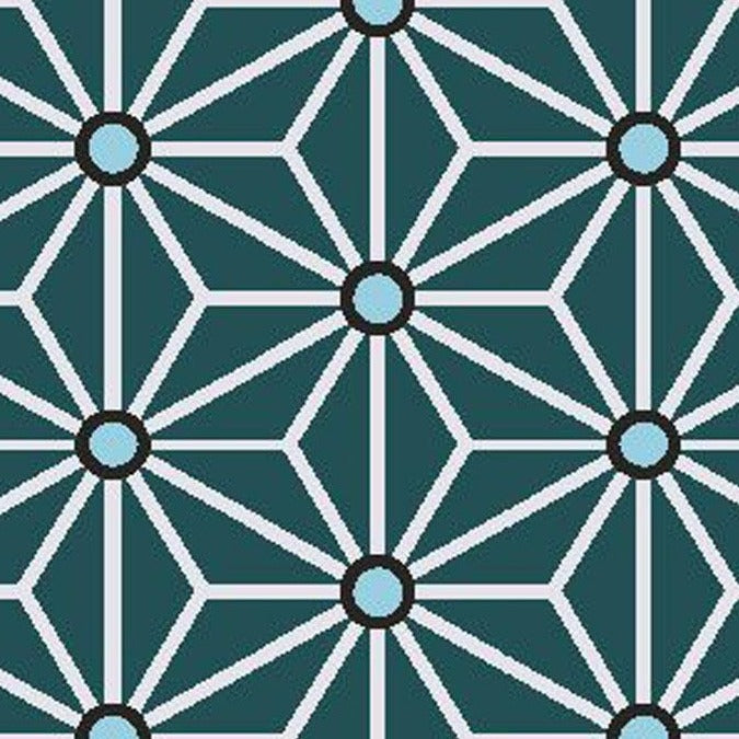 Tissu Coton Imprimé Arty Saki - 017