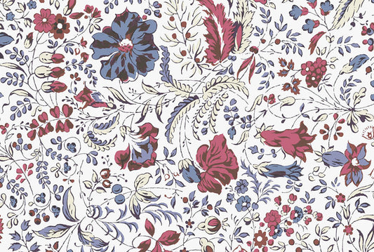 Tissu Imprimé Mini Indienne - 001
