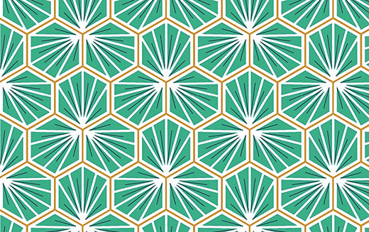Tissu Coton Imprimé Arty Riad - 010