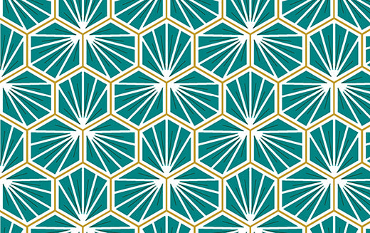 Tissu Coton Imprimé Arty Riad - 011
