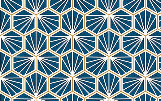 Tissu Coton Imprimé Arty Riad - 012