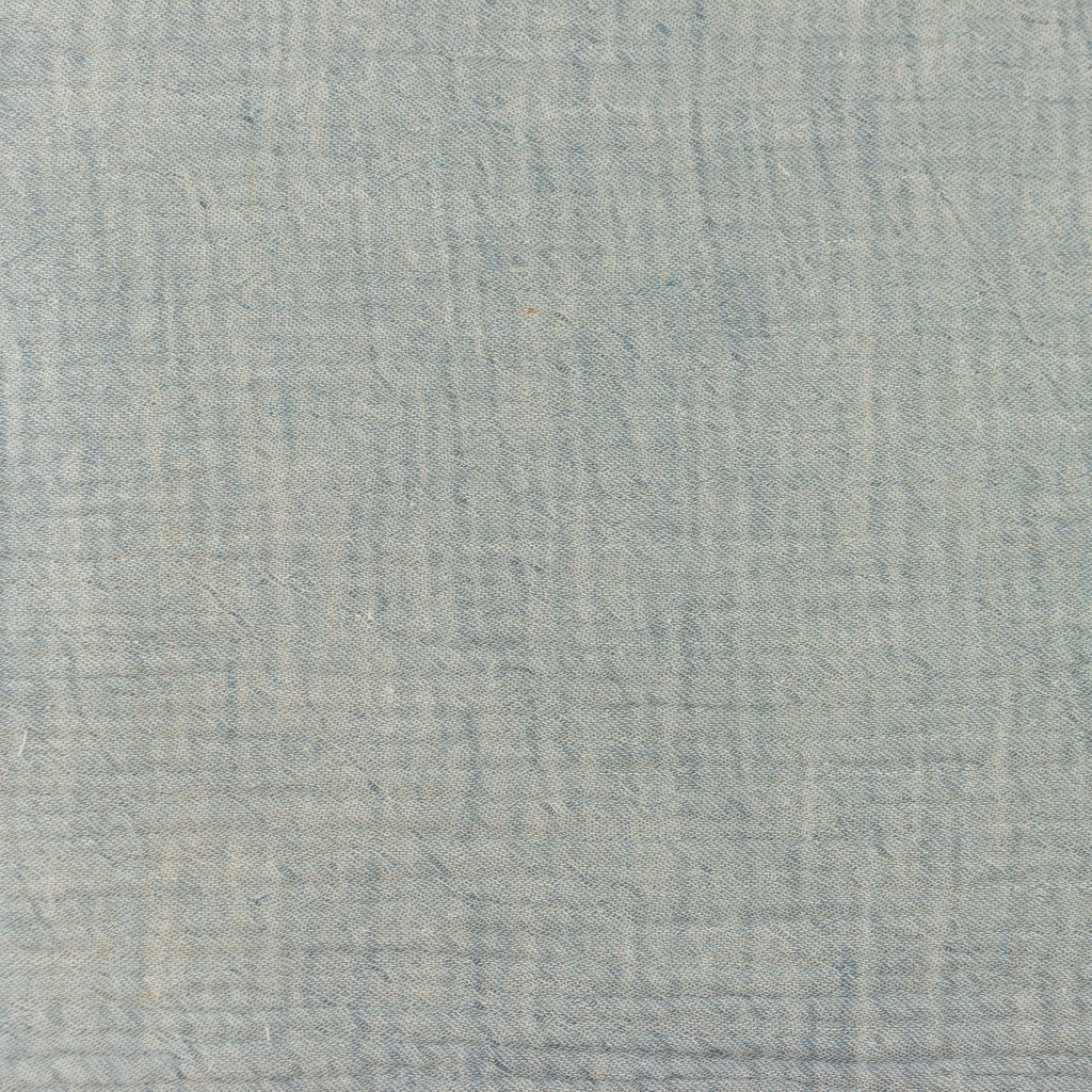 Tissu Double Gaze Chambray - Jeans
